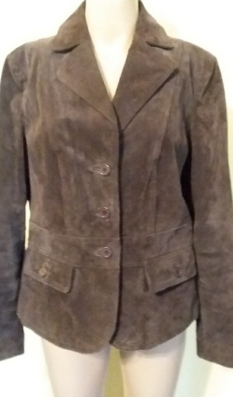 St. JOHN'S BAY Leather jacket size M - Picture 4 of 11